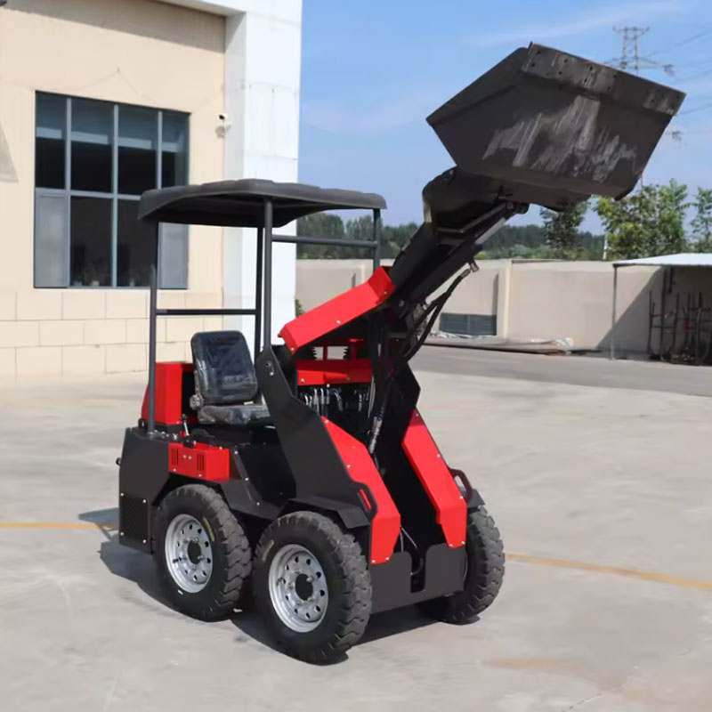 High-power electric mini skid steer loader