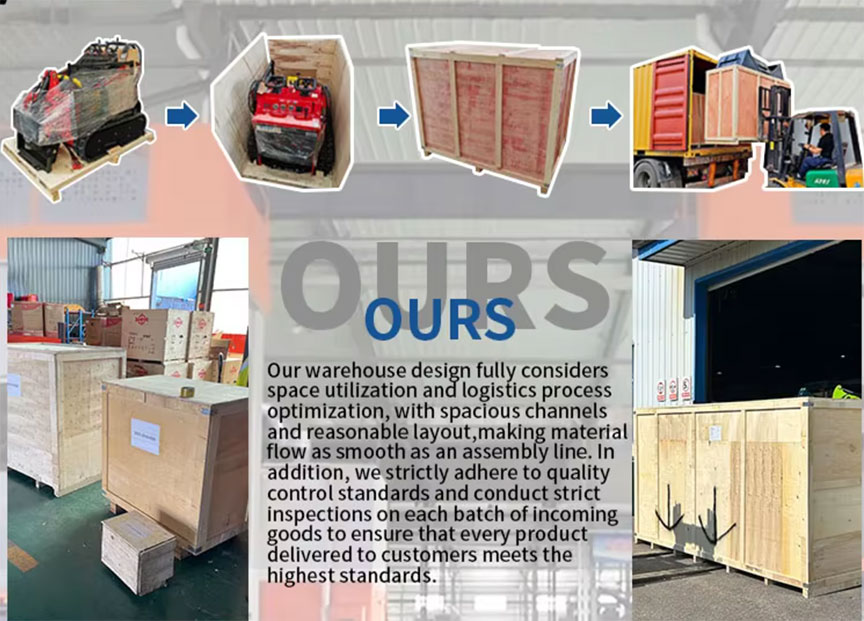 High-power electric mini skid steer loader